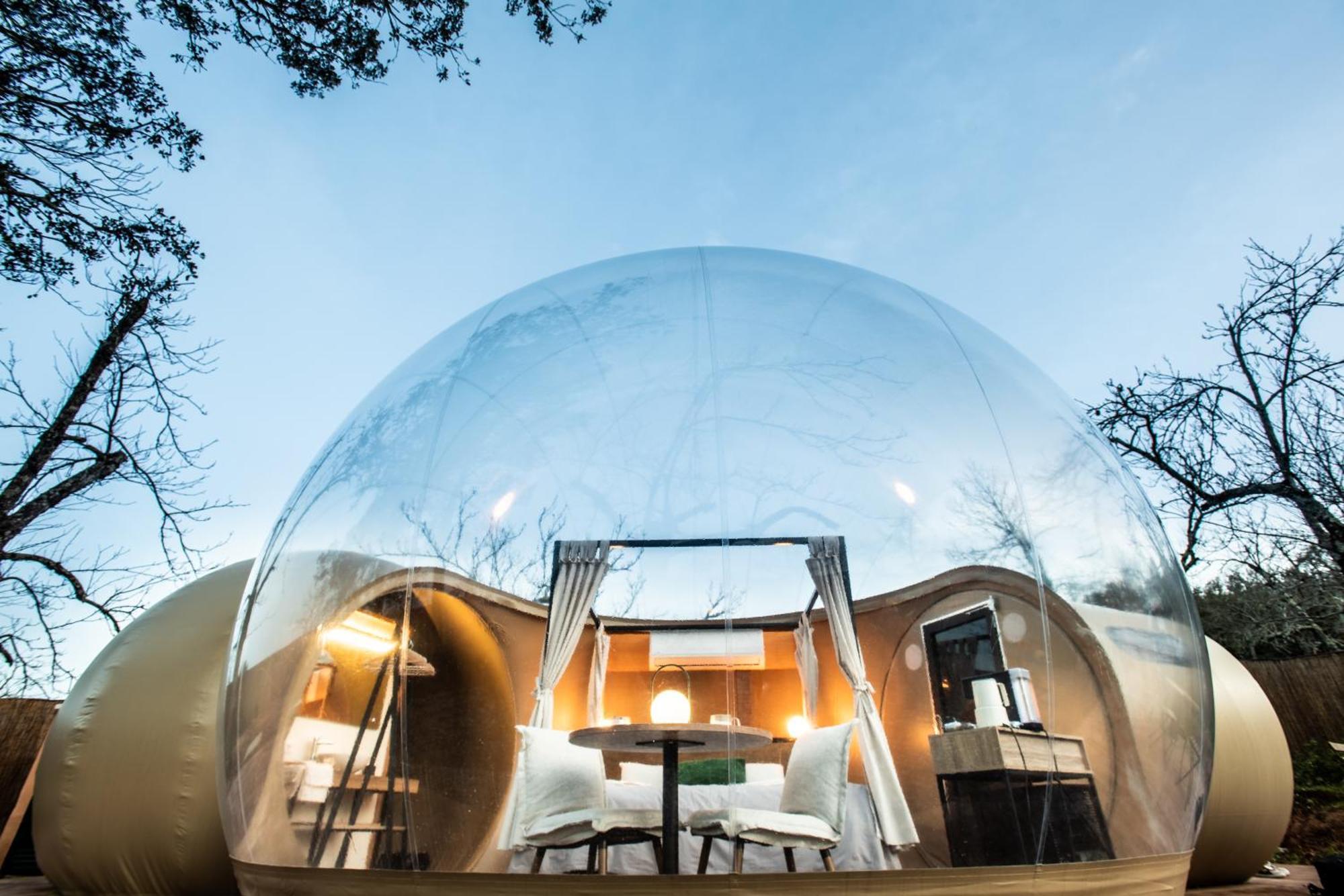 Horizonte Bubble Rooms Кортегана Екстер'єр фото